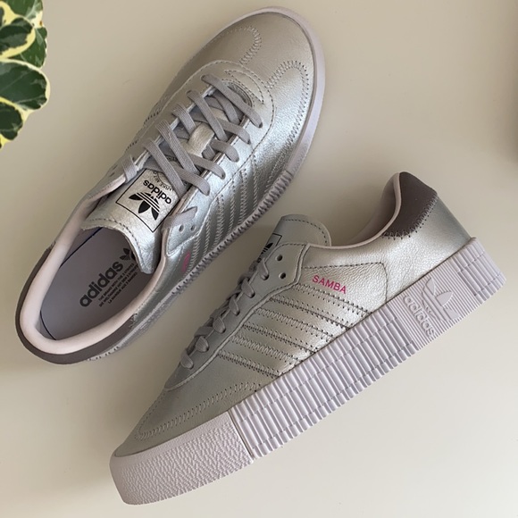 New adidas samba rose silver sneakers - Picture 11 of 12